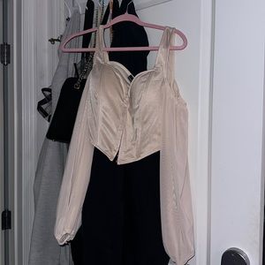 Windsor Cropped Corset Top